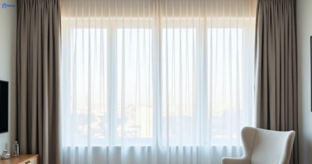 Restored vibrant drapes in coolangatta QLD after Matty Curtain Cleaning